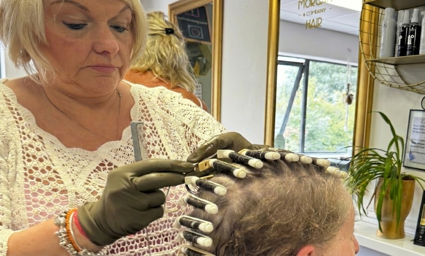 Image 2: Morgan & Company: Tailored Perms & Precision Cuts for Lasting Curls