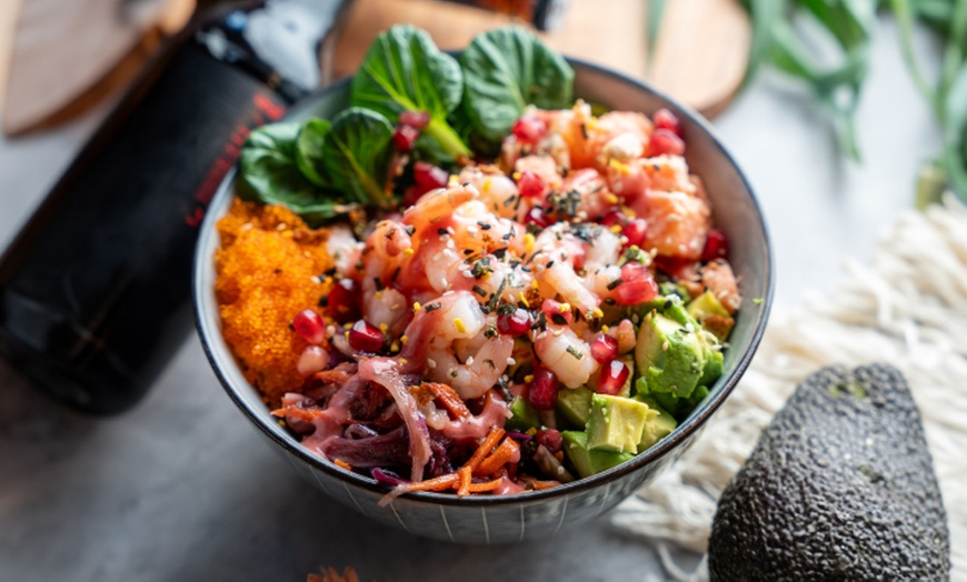 Image 3: Poke Bowl nach Wahl inkl. Getränk für 1-2 Personen