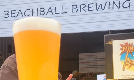 Beer Flight and Pint for One - Beach Ball Brewing