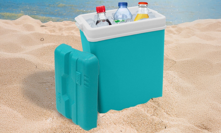 Image 41: Insulated Cooler Ice Box and Optional Ice Blocks 15L, 24L, 35L
