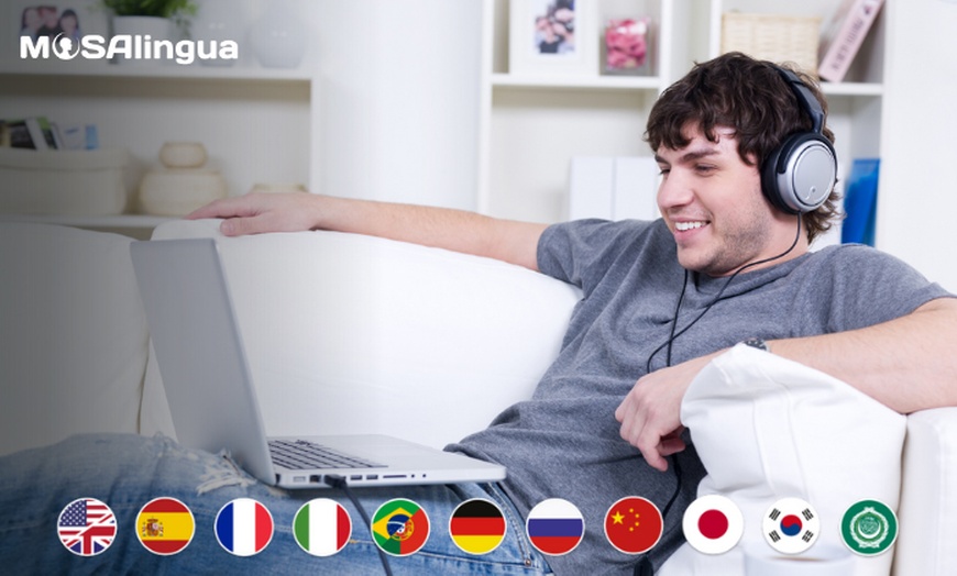 Image 7: 6 Monate, 12 Monate oder 10 Jahre MosaLingua Premium für alle Sprachen