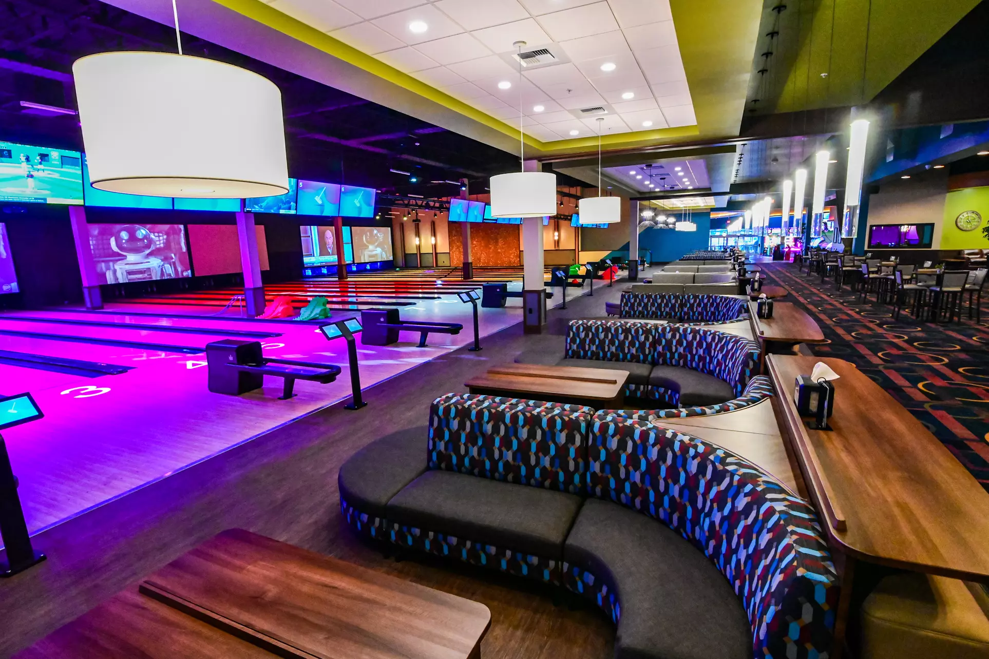 Two Games of Bowling and Shoe Rental for 2 or 4 at Spare Time Entertainment, Cedar Rapids, IA (Up to 49% Off)  - Primary Image