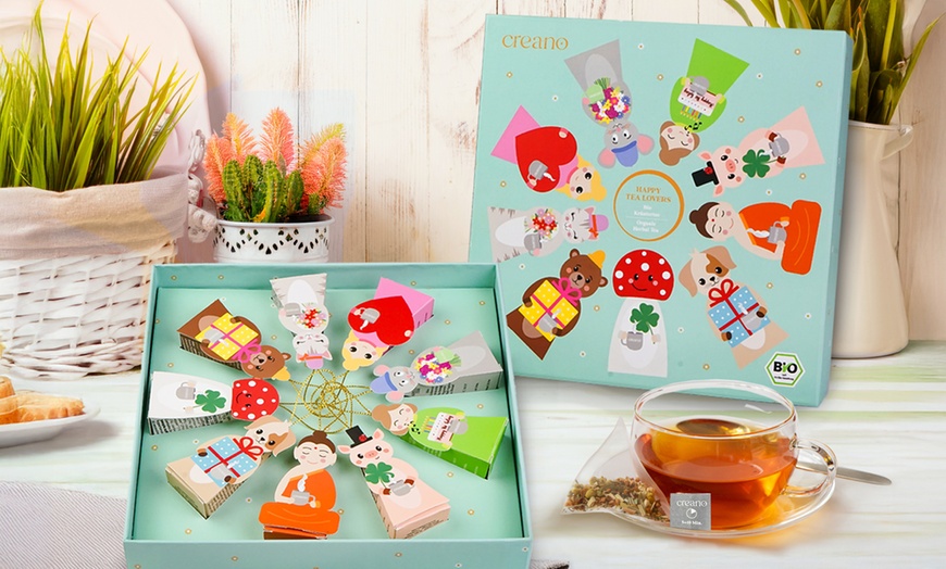 Image 1: Creano Kräutertee Pyramiden Geschenk-Set „Tea Lovers“ (bis 1,39€/Stk.)