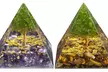  Sixty Shades of Grey Orgone Pyramid Crystals and Healing Stones Reiki Chakra - Second Medium