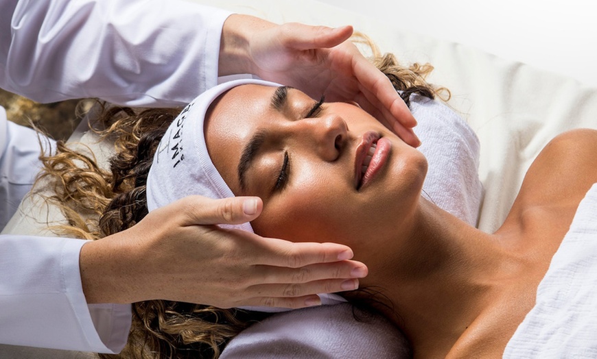 Image 1: Spa Package with 25 or 55 Minute Treatment for One or Two People 