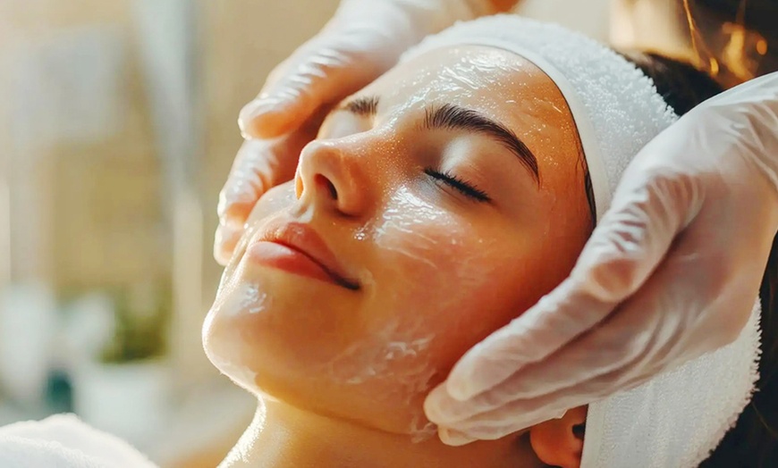 Image 1: Limpieza facial con extracción, exfoliación y mascarilla hidratante