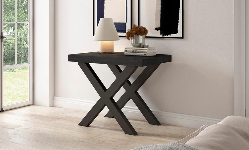 Image 15: Uitschuifbare consoletafel