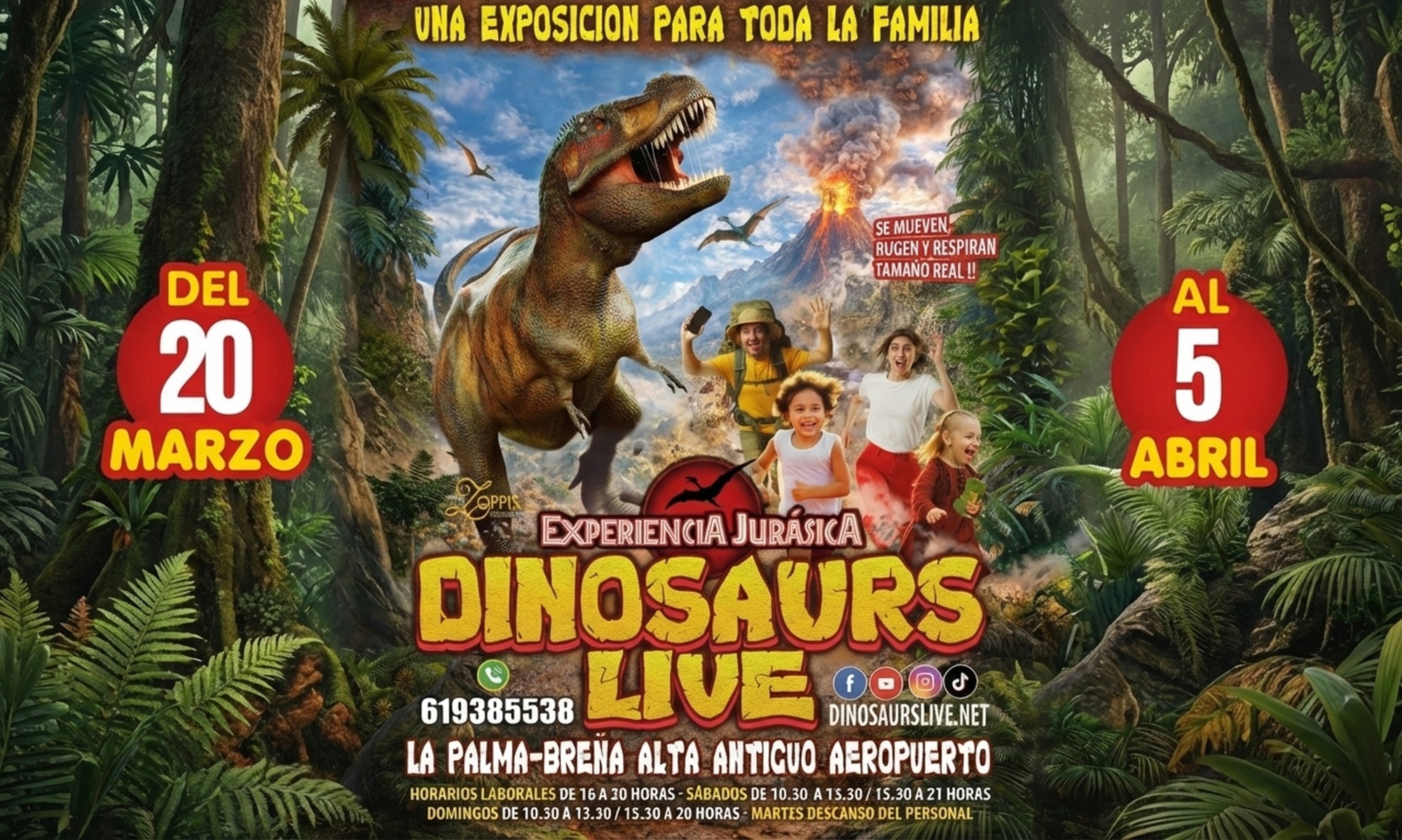 Adéntrate en un mundo único con 1 entrada a Jurassic Experience