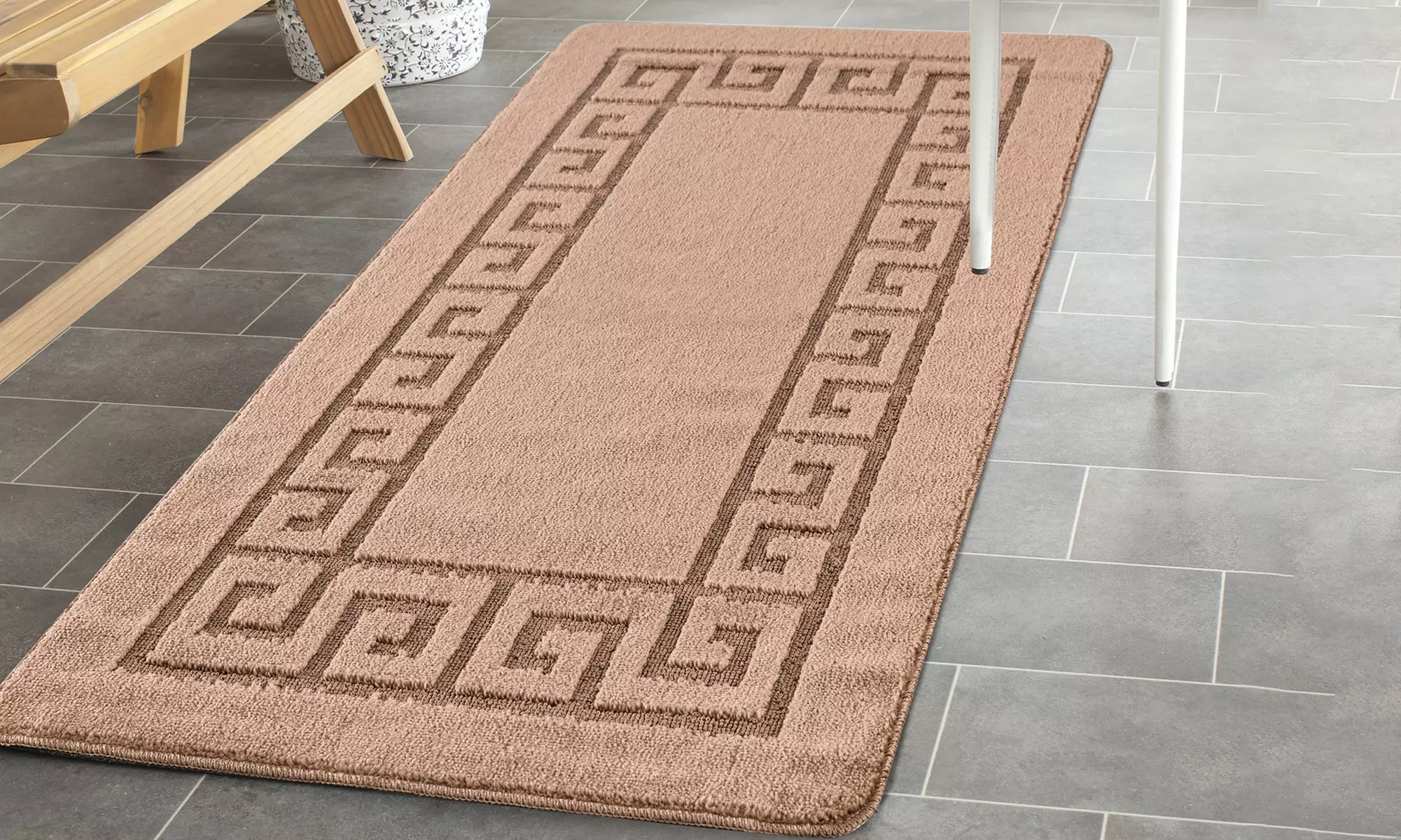 Plain Machine Washable Non Slip Door Entrance Mats