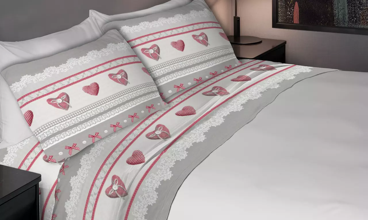 Completo lenzuola matrimoniale