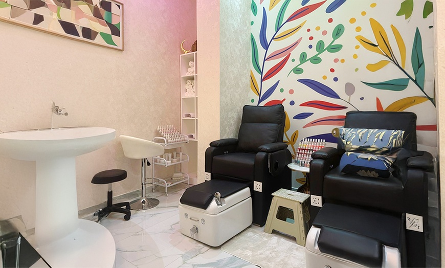 Image 3: Hair Wash and Blow-dry, Roots Color, Full Hair Color, Balayage, & More