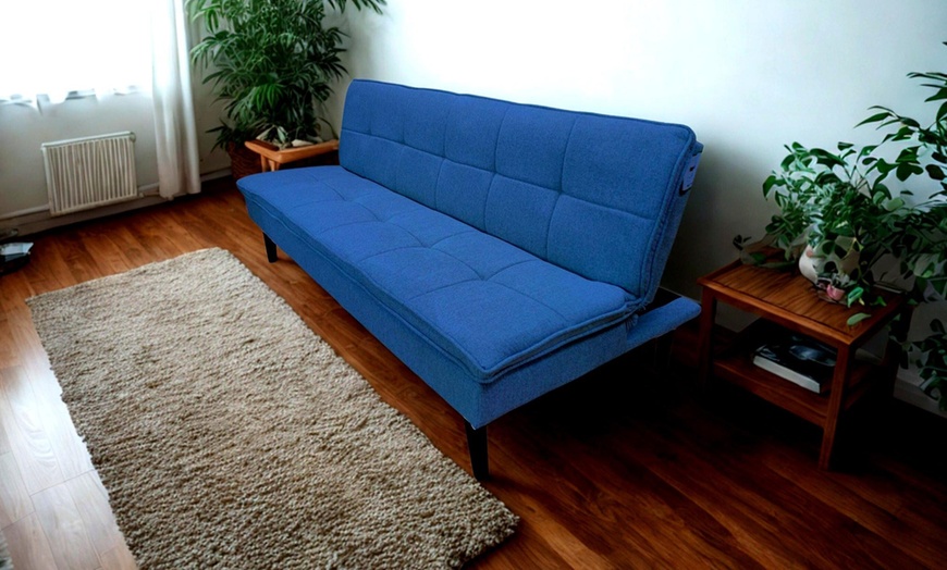 Image 2: DS Living Fermo 2-Seater Sofa Bed