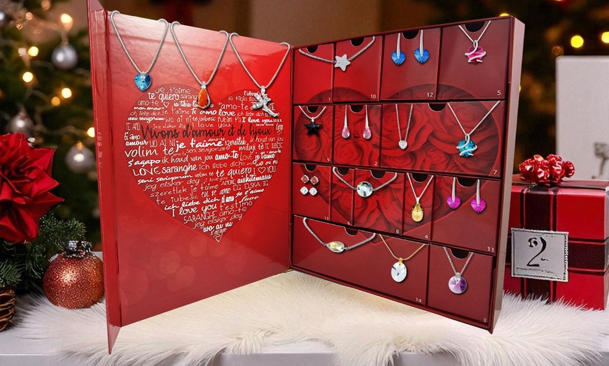Image 1: Calendrier de l’Avent SC Crystal So Charm avec cristaux Swarovski®  