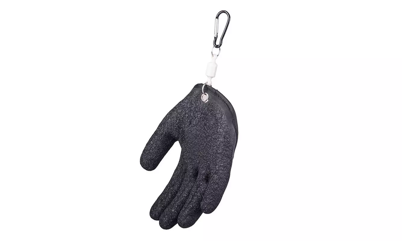 Magnetic Anti-slip Fishing Gloves Protect Hand Puncture Catching Fishing Glove
