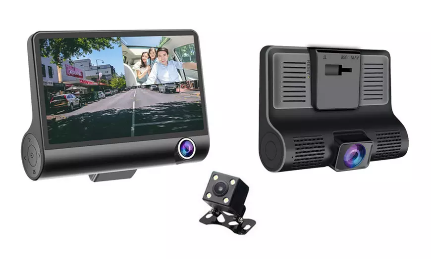 Image 3: Caméra Dash Cam Triple Vision