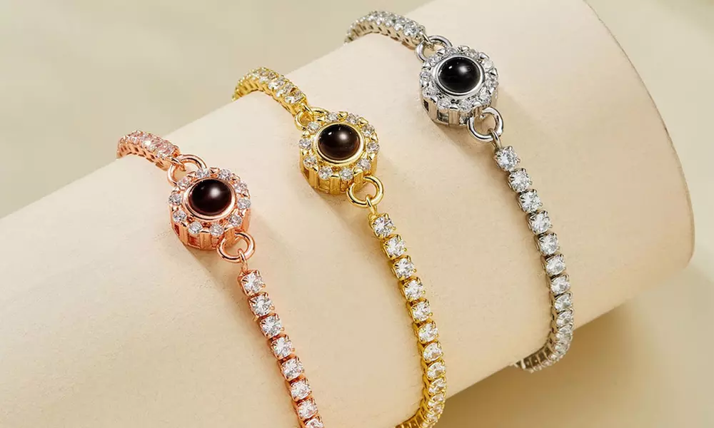 One or Two Unique and Customized Photo Bracelets 