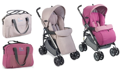 Passeggino 3 in 1 Plebani, disponibili in vari colori