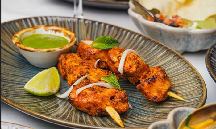 Any 3 Bar Snacks & Pint at Benares Restaurant & Bar: For 1 to 4 Guests