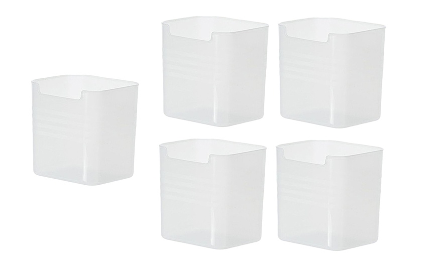 Image 10: Fridge Organisers for Food; Compact Storage Solution