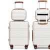 Image 13: Three-Piece Suitcase and Holdall Bag Set