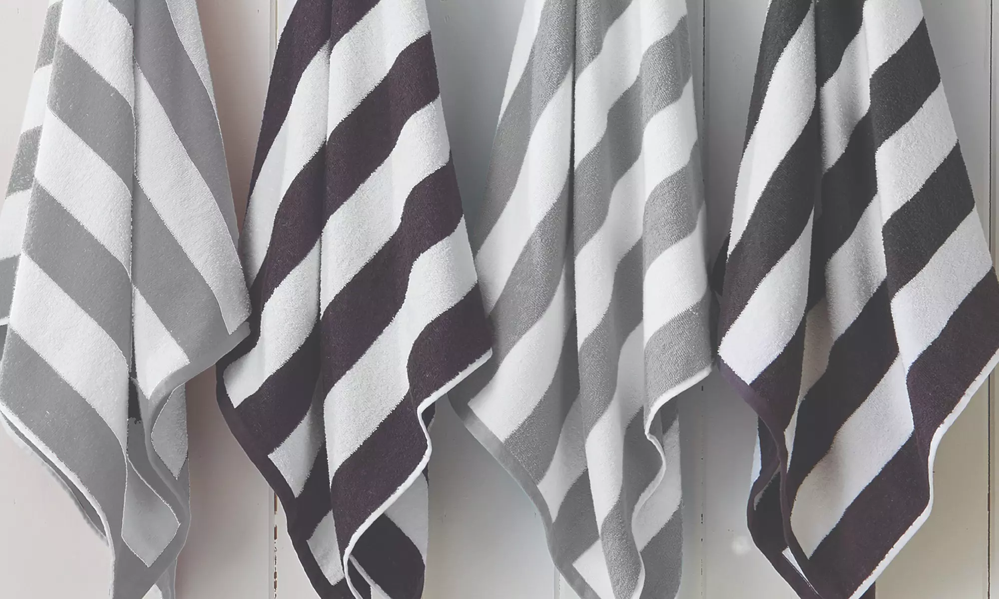 4 Pack Premium Cotton Cabana Beach Towel