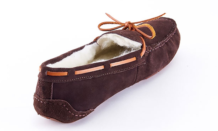 Image 20: Women's Suede Slippers