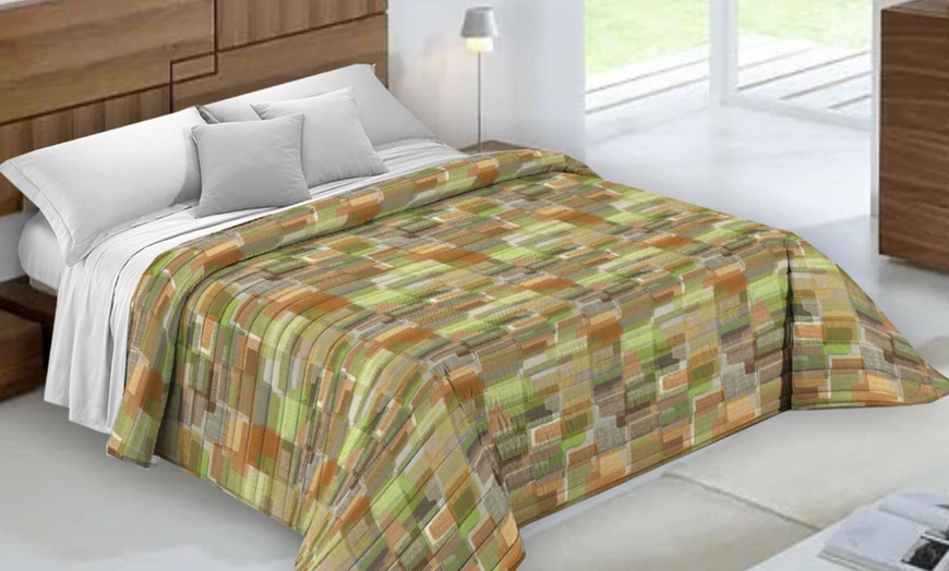 Image 8: Trapuntino estivo in microfibra Made in Italy