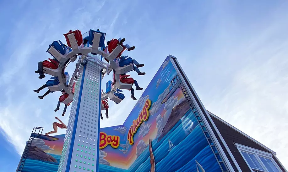 Enjoy a Combo of Carousel and Thrilling Bay Plunge at Pier 39