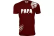Rock and Luxe Inc. Men's Papa Bear Shoulder Tee – Comfy & Casual - Second Medium