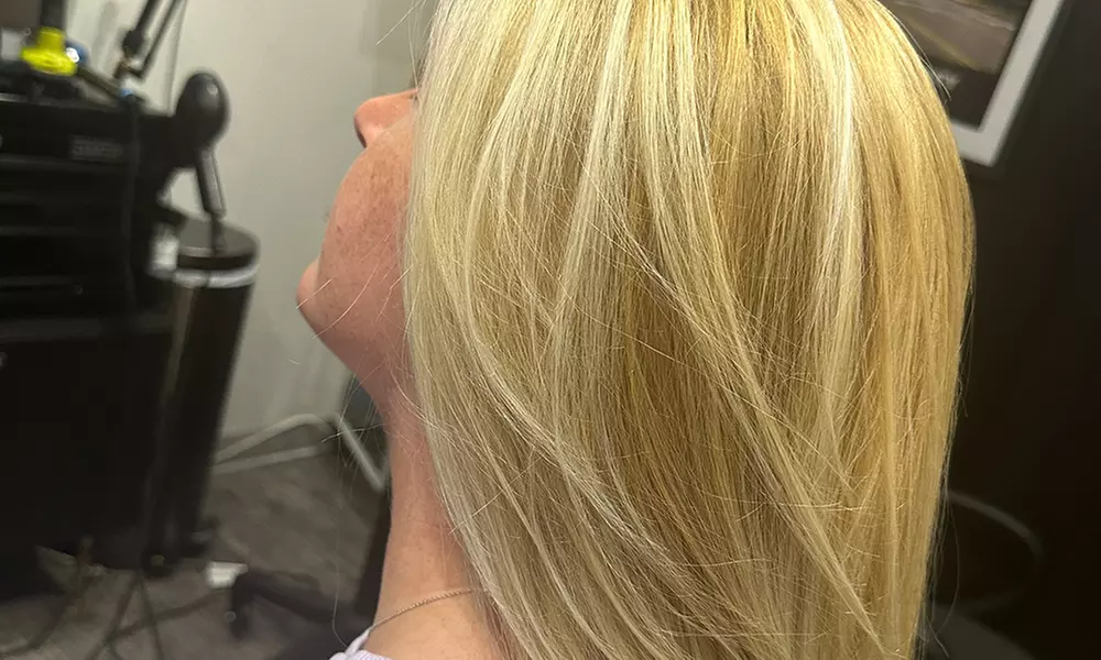 Single Process Colour, Highlight, Balayage, with Haircut & Blow-Dry