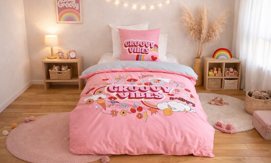 Image 9: Set copripiumino per bambini in microfibra