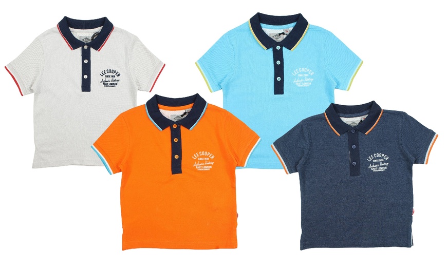 Image 1: Lee Cooper Polo-Shirt für Jungen