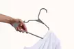 50 Pack Plastic Hangers Non Slip Clothes Storage Hanger - Lux Decor Collection - Second Medium