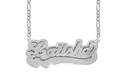 image for 67% Off a Personalized Nameplate Necklace from MonogramHub