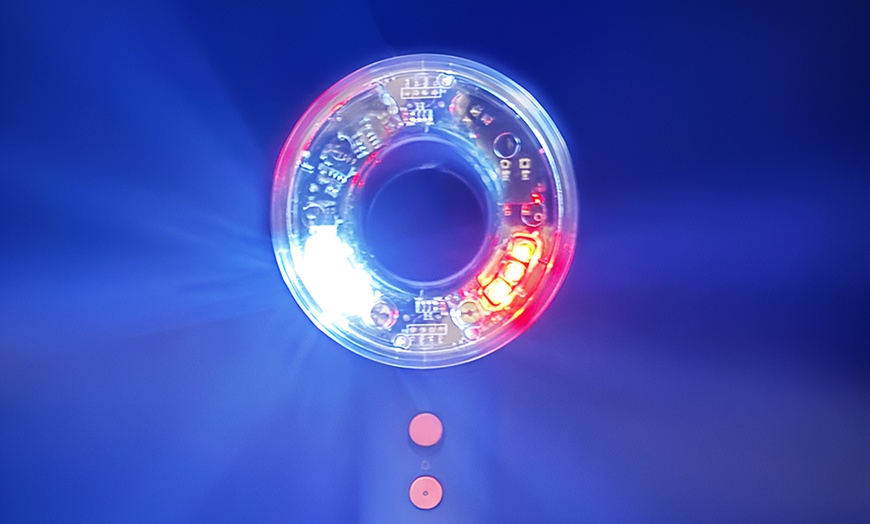 Image 2: Professioneller Haartrockner im transparenten Design mit LED-Anzeige