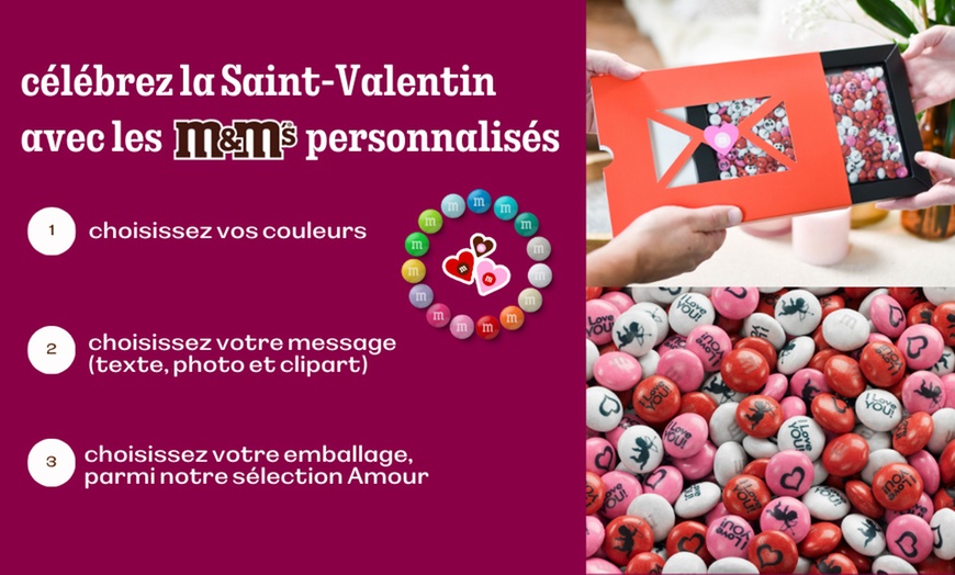 Image 2: Bon d’achat M&M’S® : chocolats personnalisés & cadeaux gourmands