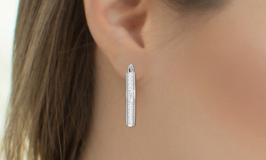 Image 3: Boucles d’oreilles SC Crystal ornées de cristaux Swarovski®
