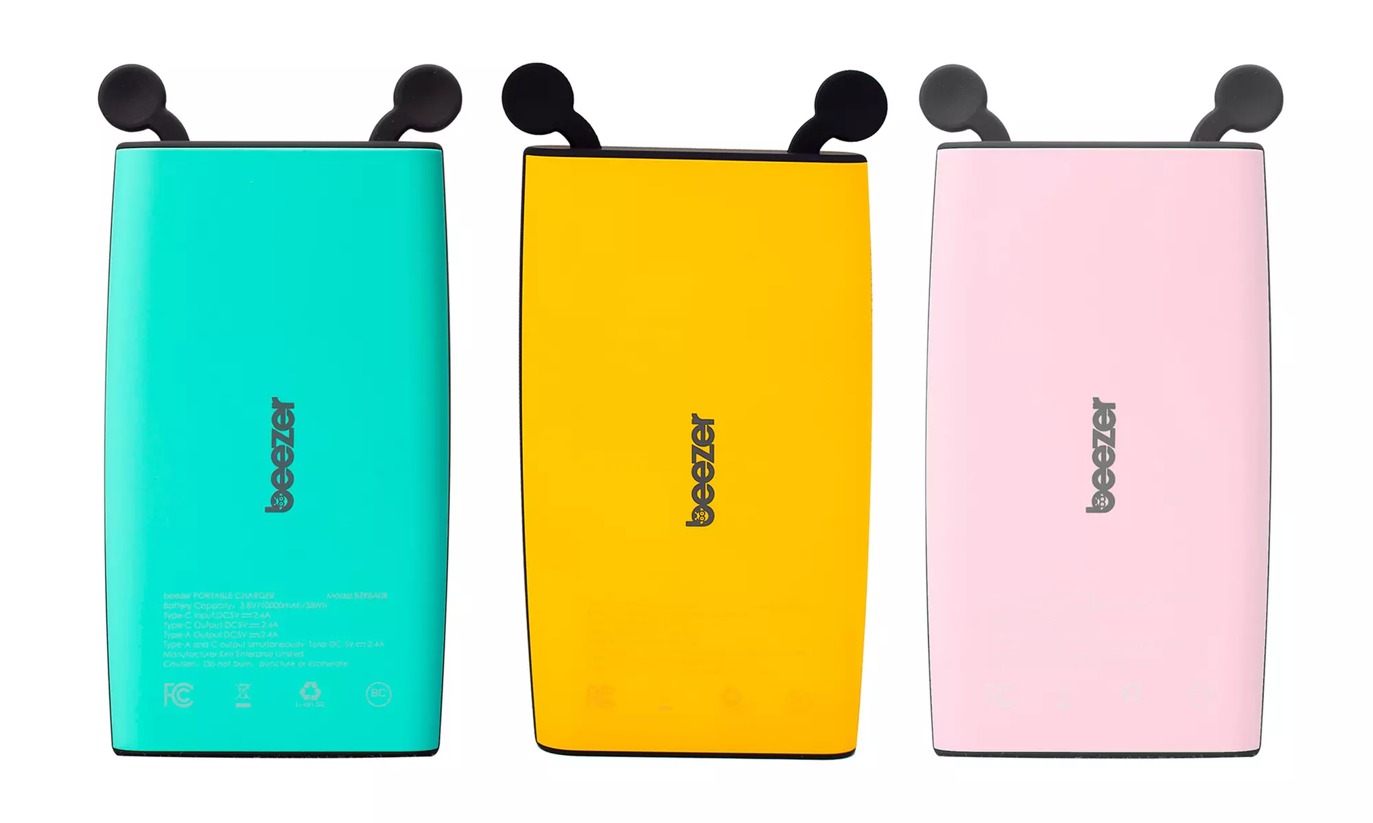 Beezer Power Portable 10,000mAh Power Bank Kit (3-Piece) - Primary Image
