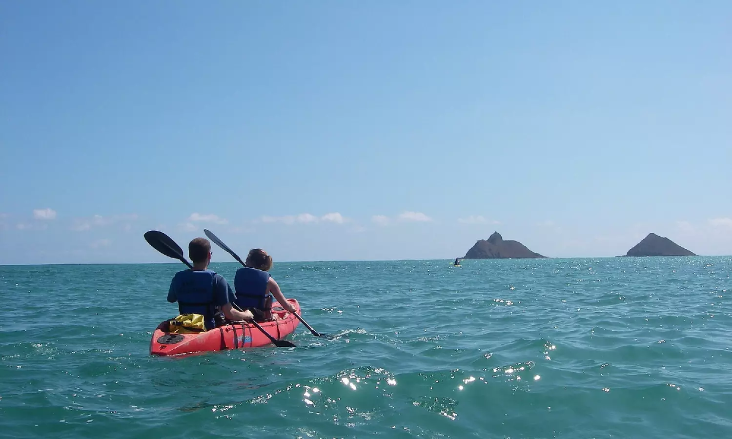 Choice of 1-Hour eFoiling Lesson, 2-Hour Kayak / SUP Guided Tour for 2