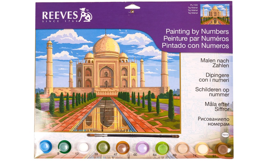 Image 4: Reeves Painting By Numbers Set