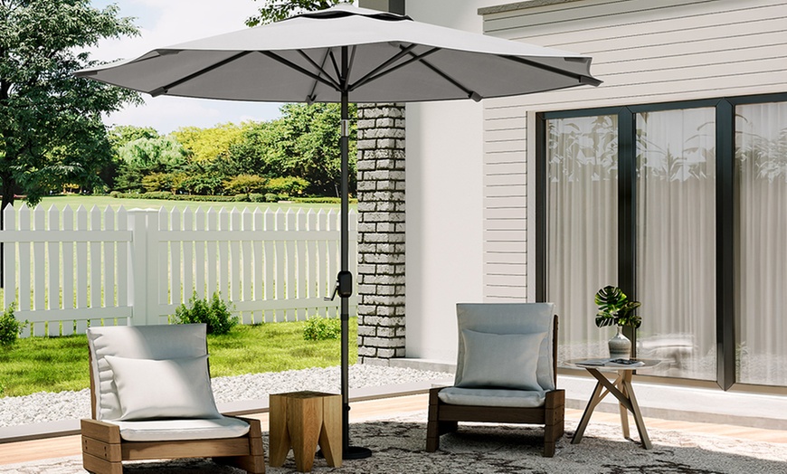 Image 2: 3M Garden Parasol with UV Protection and 360° Tilt 