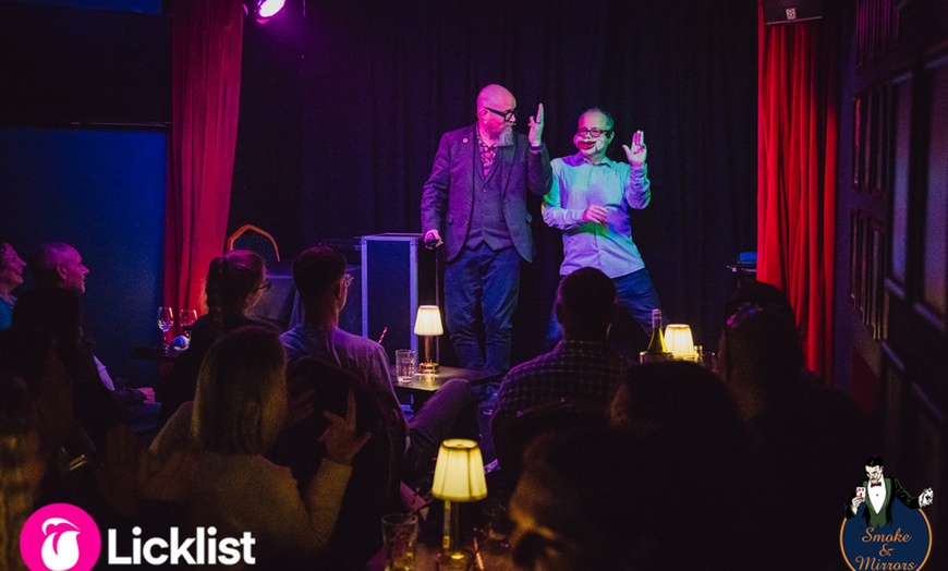 Image 18: Up to 65% Off on Smoke & Mirrors Magic Show, Dinner & Drinks