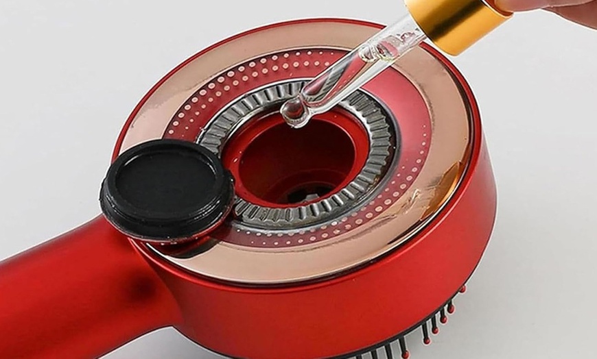 Image 4: Appareil de massage de cuir chevelu avec peigne applicateur d'huile