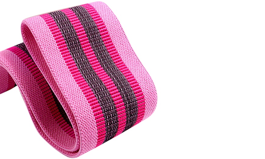 Image 6: 3Pcs Resistance Hip Booty Bands