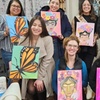 Image 3: Paint & Sip Class for One, Two, Three or Four Guests Including Canvas