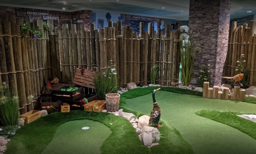 Image 1: 27 Holes of Adventure and Mini Golf at Charnwood Golf Complex