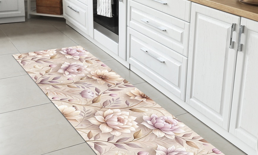 Image 12: Keukenmat met vrolijke print