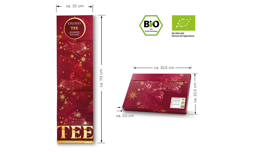 Image 5: Creano Adventskalender mit Bio-Kräutertee (bis 0,60 € / Stk.)
