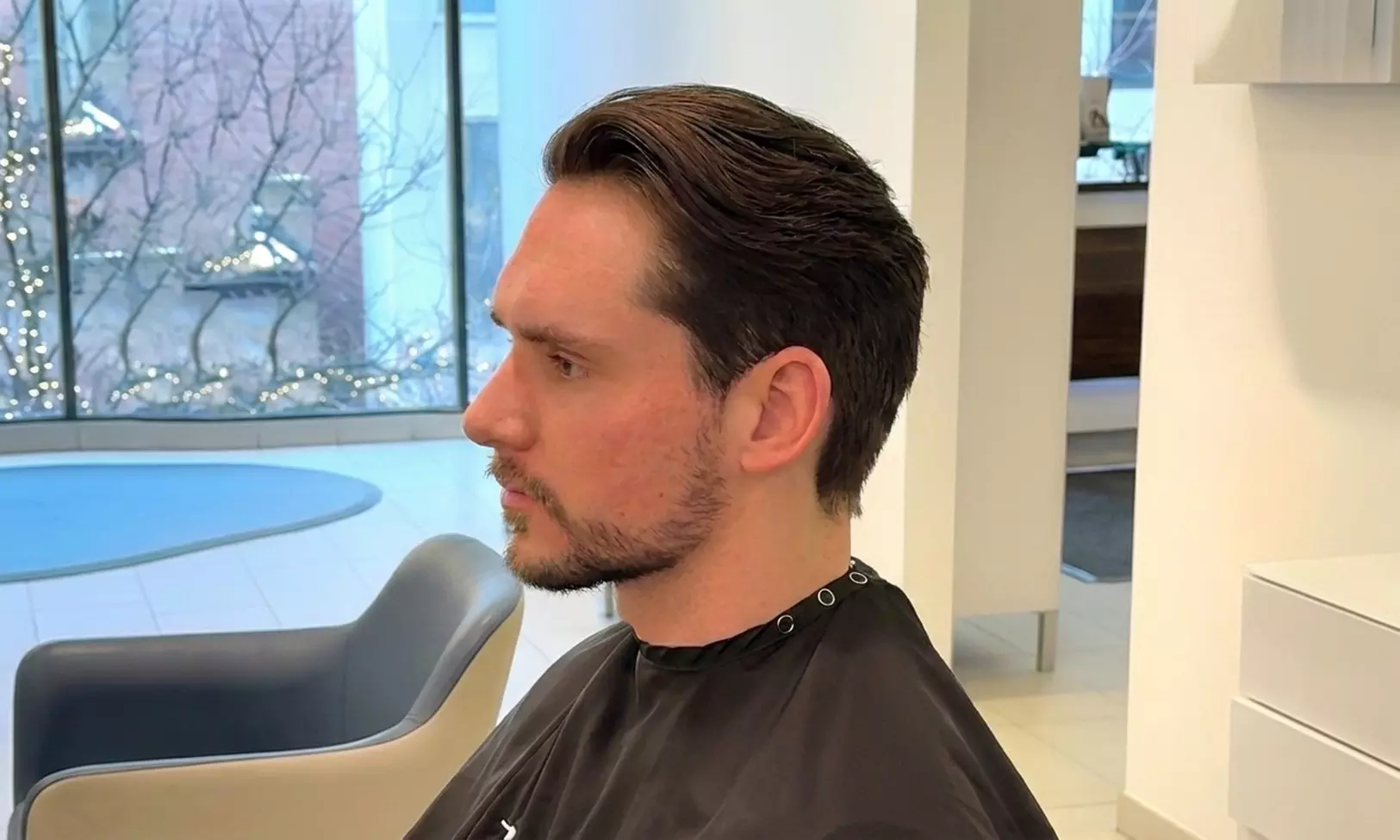 Men's Haircut & Style with Optional Oribe Serene Scalp Scrub