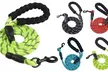 Heavy Duty Dog Leash Reflective Dog Leashes for Medium Large Dogs - Second Medium